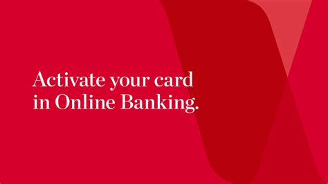 westpac online activate card.